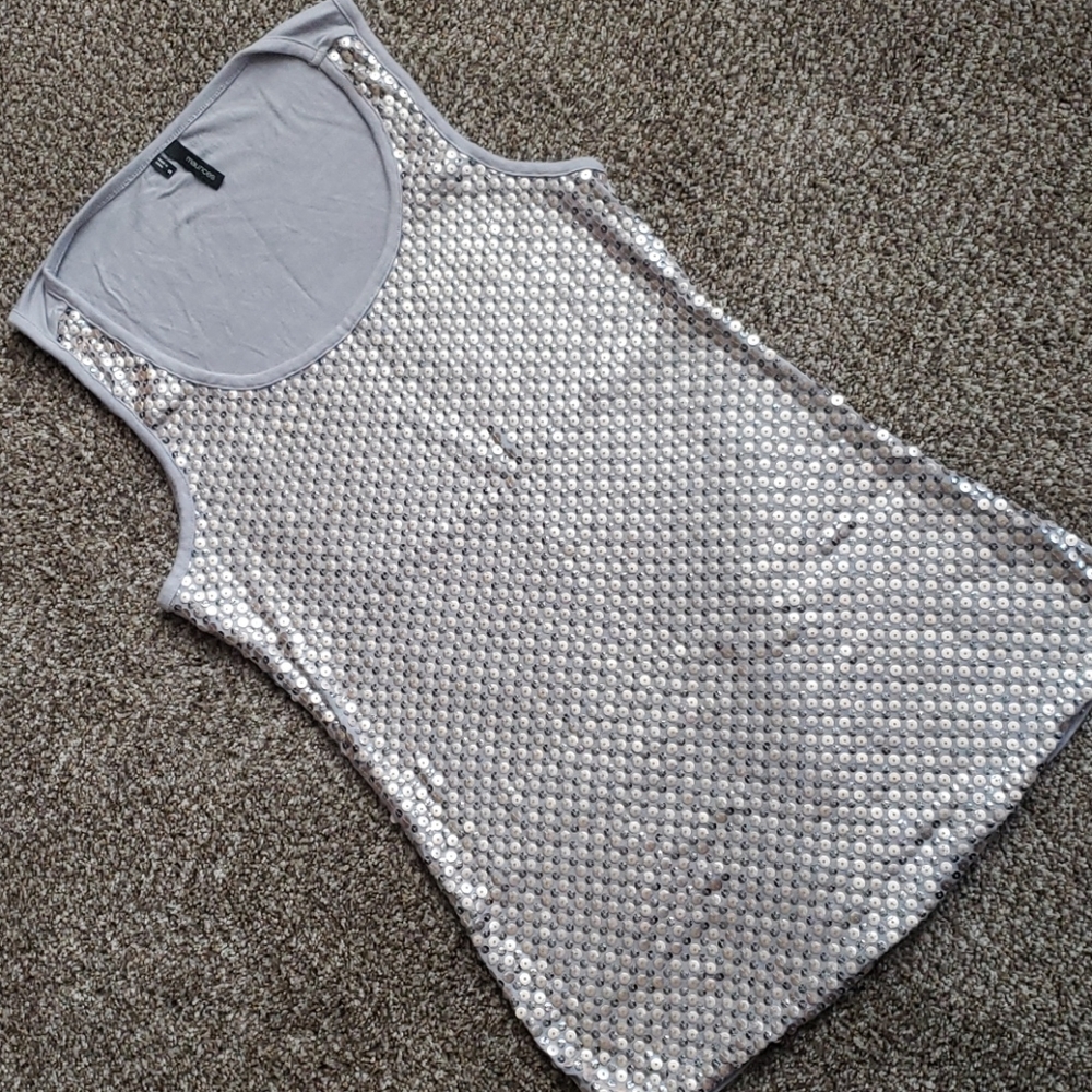 Gold & Silver Sequence Maurices Tank Top